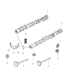 Chrysler Sebring Intake Valve Diagram - MN187696