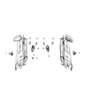 Dodge Viper Door Lock Switch Diagram - 1YK35LR9AA