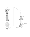 Jeep Bump Stop Diagram - 68356625AA