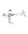 Chrysler EGR Valve Diagram - 4593894AA