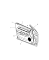 2007 Chrysler Sebring Door Handle Diagram - 68018986AA