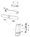 Jeep Back Up Light Diagram - 55157346AB