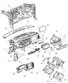 Dodge Durango Glove Box Diagram - 5GM731TMAD