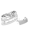 Jeep Commander Grille Diagram - 5JR621GVAC