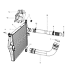 Dodge Intercooler Diagram - 55057092AA