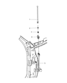 2001 Chrysler PT Cruiser Antenna Cable Diagram - 4671597AB