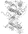 Dodge Ram 2500 Heater Core Diagram - 5073971AA