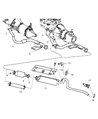 Jeep Exhaust Nut Diagram - 6506546AA