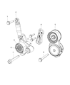Ram Timing Belt Diagram - 5281956AA