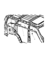 2009 Jeep Liberty Air Bag Diagram - 52029410AC