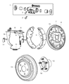 2017 Jeep Compass Parking Brake Shoe Diagram - 2AMV2306AA