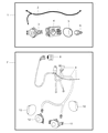 Dodge Ram 1500 Fog Light Diagram - 82209047