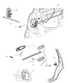Chrysler Aspen Door Latch Assembly Diagram - 55364111AC