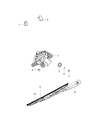 Ram Windshield Washer Nozzle Diagram - 68266494AA
