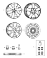 Dodge Journey Spare Wheel Diagram - 1EK85PAKAB