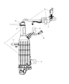 2008 Chrysler Town & Country Vapor Canister Diagram - 68000382AD