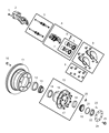 Ram Brake Caliper Diagram - 68453099AA