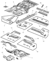Dodge Durango Axle Beam Diagram - 55362436AB