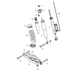 2022 Dodge Challenger Shock Absorber Diagram - 5181576AI