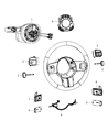 Dodge Durango Cruise Control Switch Diagram - 56046254AD
