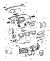 Chrysler 200 Ignition Lock Assembly Diagram - 1YE61XZ2AA