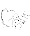 Dodge Avenger Power Steering Hose Diagram - 68080398AF