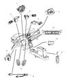 Jeep Compass Clock Spring Diagram - 68000477AA
