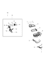 Jeep Wrangler Air Filter Box Diagram - 68291143AB