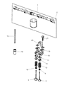 1988 Jeep Wrangler Intake Valve Diagram - 33003515