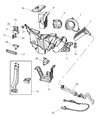 1999 Dodge Grand Caravan Evaporator Diagram - 4798681AB