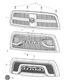 Ram Grille Diagram - 6CY79RXFAA