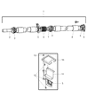 2005 Dodge Ram 2500 Driveshaft Yokes Diagram - 5159996AA