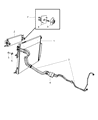 2007 Dodge Magnum Transmission Oil Cooler Hose Diagram - 4598134AB