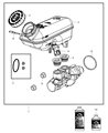 Ram C/V Brake Master Cylinder Diagram - 4877805AD