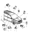 Jeep Grand Cherokee TPMS Sensor Diagram - 56029398AA