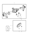 Jeep Wrangler Differential Cover Diagram - 68003532AA