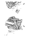 Chrysler Aspen Engine Mount Diagram - 52855588AD