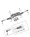 Dodge Dart Rack And Pinion Diagram - 5154532AF