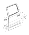 Ram Door Check Diagram - 68299590AE