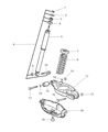 2005 Chrysler Crossfire Shock Absorber Diagram - 5161528AA