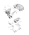 2017 Jeep Renegade Brake Pad Diagram - 68263291AA