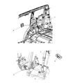 2008 Dodge Nitro Seat Belt Diagram - 5KJ741DVAB
