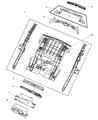 Dodge Nitro Floor Pan Diagram - 55360781AS