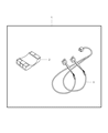 Jeep Commander Seat Heater Switch Diagram - 68033391AA