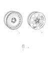 Ram Wheel Stud Diagram - 68230868AA