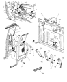 2007 Dodge Ram 1500 Seat Belt Diagram - 5JY251D5AB