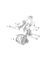 Jeep Compass Alternator Diagram - 56029784AA