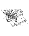 Chrysler Engine Mount Diagram - 4880402AC