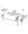Dodge Sway Bar Kit Diagram - 52106110AA