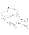 Ram Power Steering Cooler Diagram - 68214348AE
